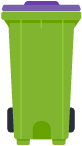 Purple Bin