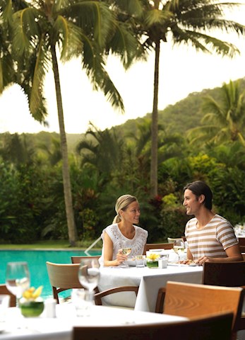 Enjoy a casual meal on the pool terrace - Hamilton Island deal 